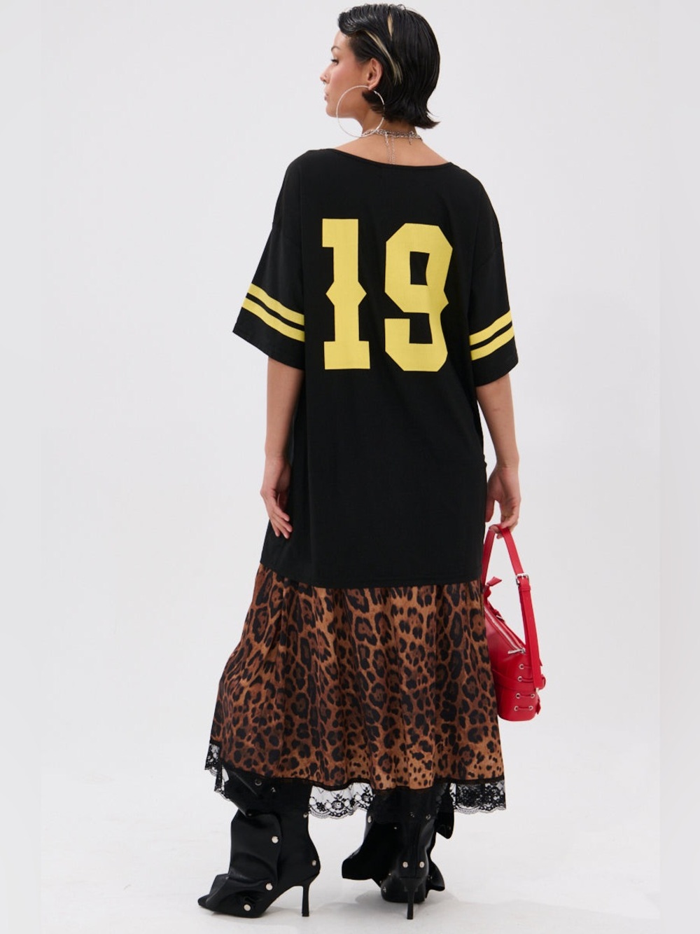 City Girl Layered Jersey Maxi Dress - Picture 5 of 9